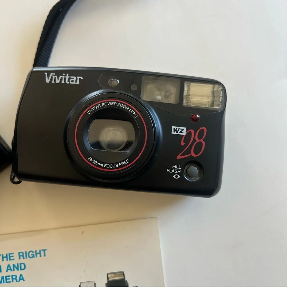 Vintage Vivitar 35mm Film Camera Bundle